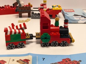 LEGO Seasonal Lot | 40010 | 40034 | 40035 Rocking Horse Santa Sleigh Mini Train