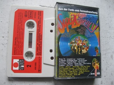 MC Kassette SUPER 20 POWER PLAY La Bionda DSCHINGHIS KHAN Amanda Lear Boney M.