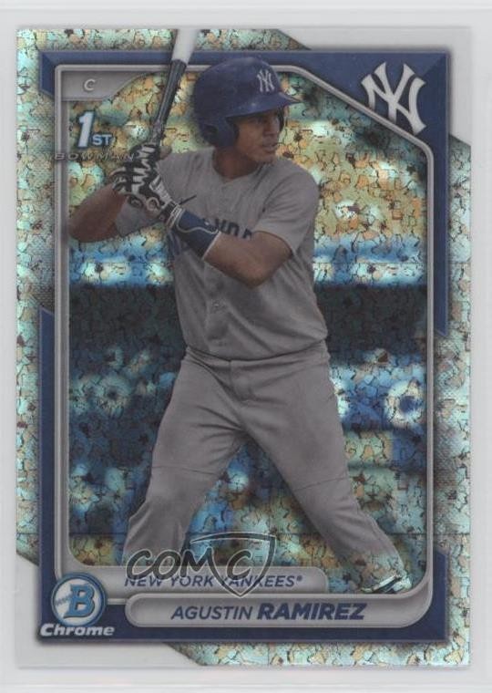 2024 Bowman Chrome Prospects Mini-Diamond Refractor Agustin Ramirez #BCP-85
