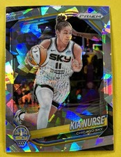 Kia Nurse 2025 Panini Prizm WNBA ICE PRIZM Card #24 CHICAGO SKY