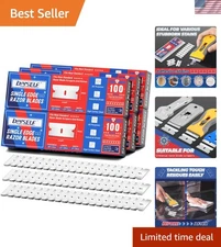 Versatile 600-Pack Single Edge Razor Blades -  Carbon Steel Construction