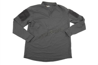 Velocity System BOSS Rugby Long Sleeve Lightweight Shirt LARGE Black