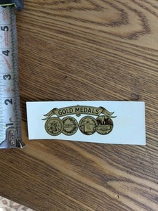 Antique Slot Machine Water Decal Computing Scale Co Dayton Ohio 1898 Louisiana