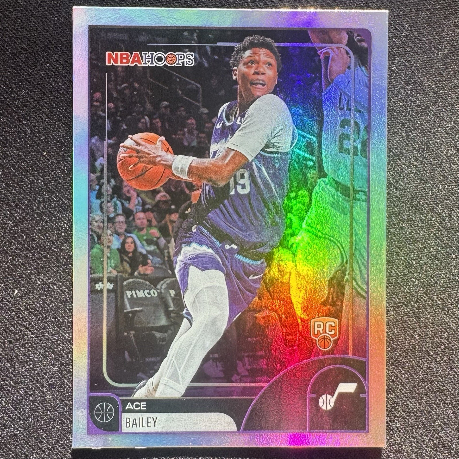 2025-2026 Topps NBA Hoops- Ace Bailey RC #38 Utah Jazz Rookie Card