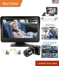 High-Definition Baby Car Monitor with 4.3'' Display  Infrared Night Vision