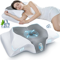 Saheyer Nackenkissen Memory Foam OrthopäDisches Kissen, Ergonomisches Kopfkissen