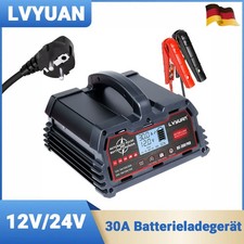 30A Auto Intelligente Batterieladegerät 12V/24V KFZ LKW Batterie Ladegerät AGM 30A Auto Intelligente Batterieladegerät 12V/24V KFZ LKW Batterie Ladegerät AGM