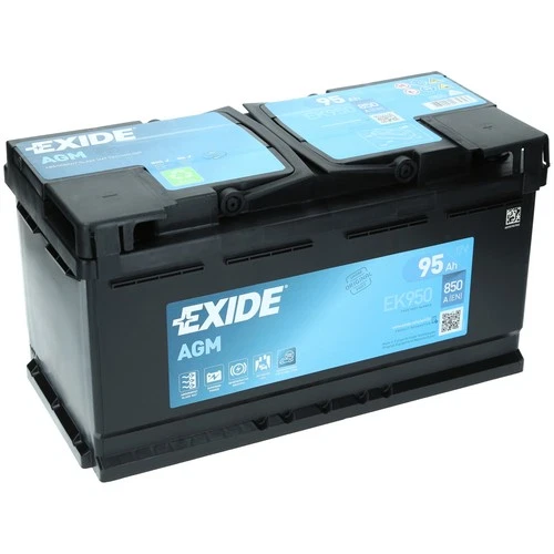 Exide EK950 AGM Autobatterie 12V 95Ah 850A/EN Start Stopp