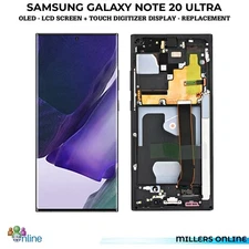 Samsung Note 20 Ultra Original OLED LCD Display + Touch Screen Digitizer - Black