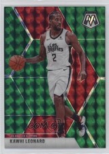 2019-20 Panini Mosaic Green Prizm Kawhi Leonard #78 1d3o