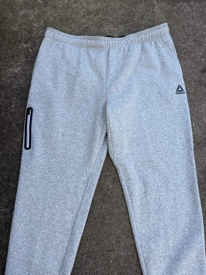 Joggers slim Reebok NOVO EM FOLHA - Cinza - Tamanho [XXL] - Imagem 2 de 4