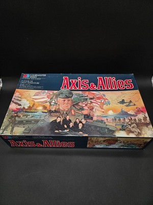 Brettspiel aus 1984 Axis und Allies MB - vollständig