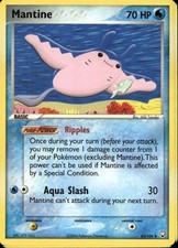 Mantine 45/109 Uncommon EX Team Rocket Returns Pokemon