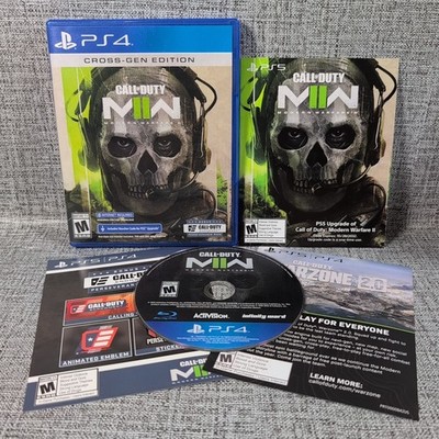 Call Of Duty: Modern Warfare II [Cross-Gen Edition] (PlayStation 4, 2022) 