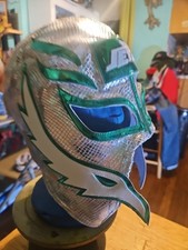 Rey Mysterio 619 Pro Mask New York Jets  SMACKDOWN WWE  AAA  Penta 0M Raw