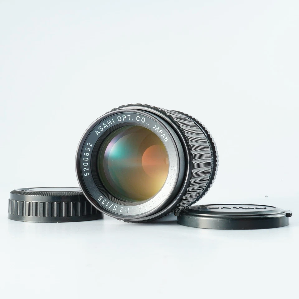 EXCELENTE SMC PENTAX 135mm F/3.5 Para lente Pentax K Prime