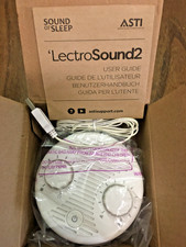 NEW Adaptive Sound Technologies Lectro Sound 2 White Noise Sleep Machine