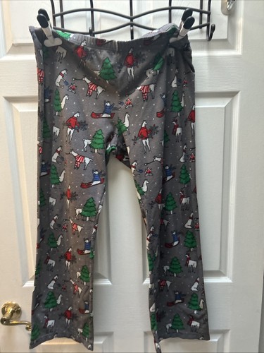 PANTALÓN PIJAMA TALLA XXL 2X estampado llama - Imagen 5 de 5
