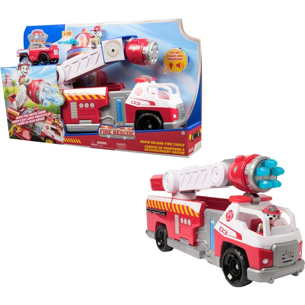 Spin Master Paw Patrol Fire Rescue - Marshalls Deluxe Feuerwehr-Truck-image