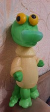 Rare vintage USSR blow-molded plastic doll Crocodile Gena from the 1960s-70s, So