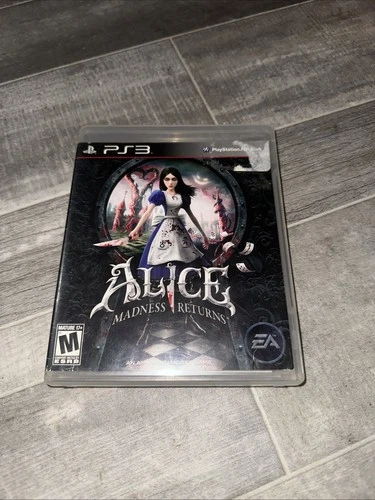 Alice: Madness Returns (Sony PlayStation 3, 2011) PS3 Cover / Manuals