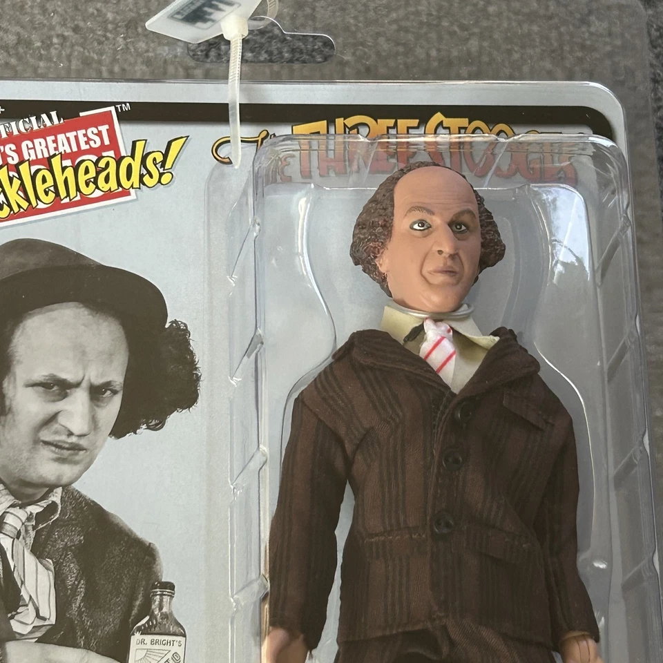 The Three Stooges Larry Dizzy Doctors 8" Action Figure New MOC Figures Toy Co - Image 3 of 4