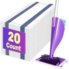 20 Pack Disposable Mop Pads Refill for Swiffer Wet Jet Spray Mop