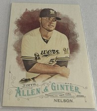 2016 Topps Allen & Ginter Baseball Jimmy Nelson Milwaukee Brewers base card #95