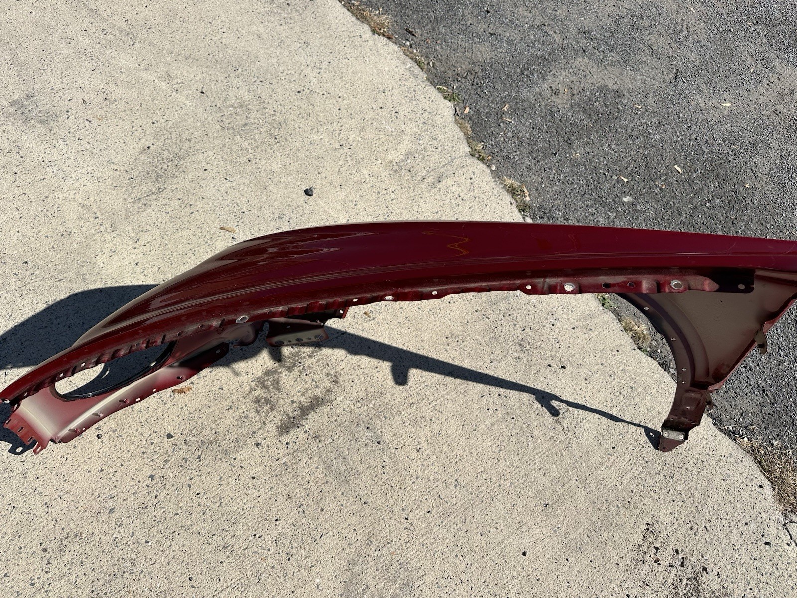 BENTLEY BENTAYGA FENDER RIGHT PASSENGER 2020 2021 2022 2023 36A821018 DAMAGED