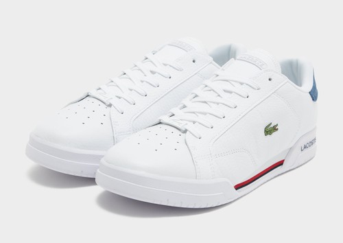 Originale Lacoste Twin Serve 2231 1 SMA® (taglia uomo: UK 8 EUR 42) bianco/blu - Foto 2 di 7
