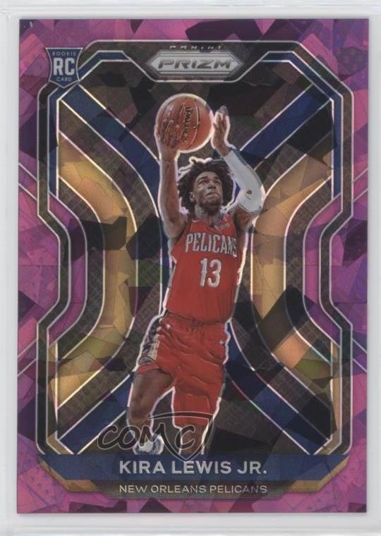 2020-21 Panini Prizm Purple Ice Prizm 18/175 Kira Lewis Jr #272 Rookie RC 0el