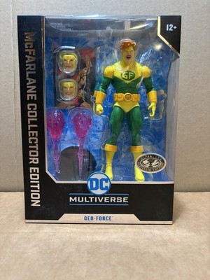 2026 McFarlane DC Collector Edition - The Outsiders: GEO-FORCE (PLATINUM CHASE)