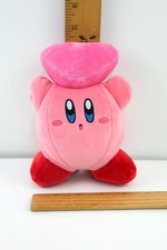 TOMY Nintendo Club Mocchi Mocchi Kirby Holding Heart Friend 7" Pink Soft Plush