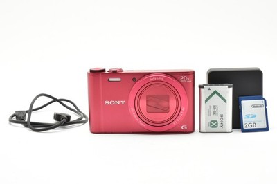 Sony Cyber-shot DSC-WX300 18.2MP Digital Camera - Black for sale