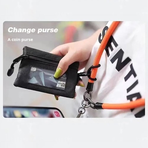With Patch Phone Lanyards Adjustable Neck Ropes New Anti-lost Lanyard - Photo 6 sur 14