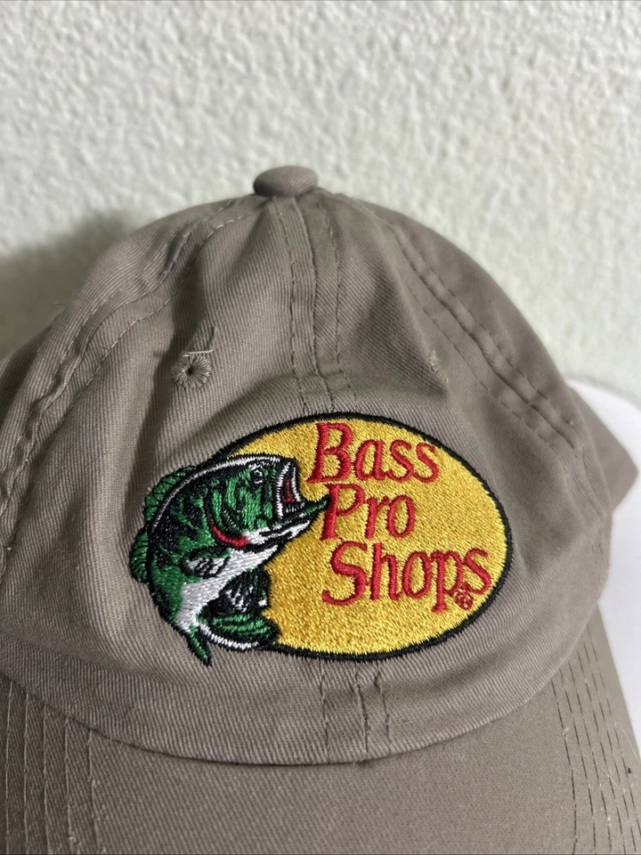 Gorra de béisbol Bass Pro Shops beige SnapBack talla juvenil Foto 2 de 4