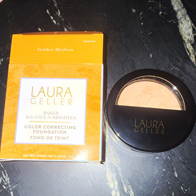 Laura Geller Baked Balance-N-Brighten Foundation Golden Medium 0.32 oz