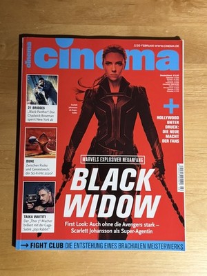 Cinema Nr. 2  2020 mit 8 Filmplakatkarten Filmzeitschrift Kinomagazin Neu