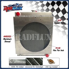 #451204st Radiator + Shroud For Kubota Kea09-72200 V3300 High Fan V3300bg V3600