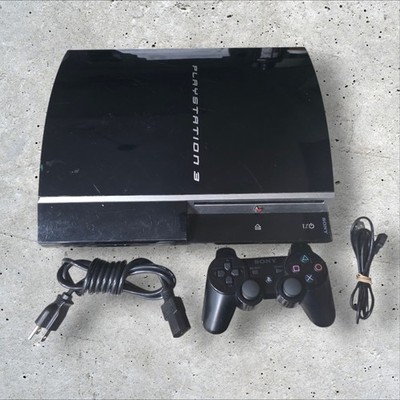 Sony PS3 Fat Console CECHG01   Tested & Fully Functional 40GB (Upgradeable) 