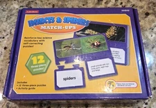 Lakeshore Learning Inspect & Spider Match Up Puzzle Ages 7+ Homeschool HH949