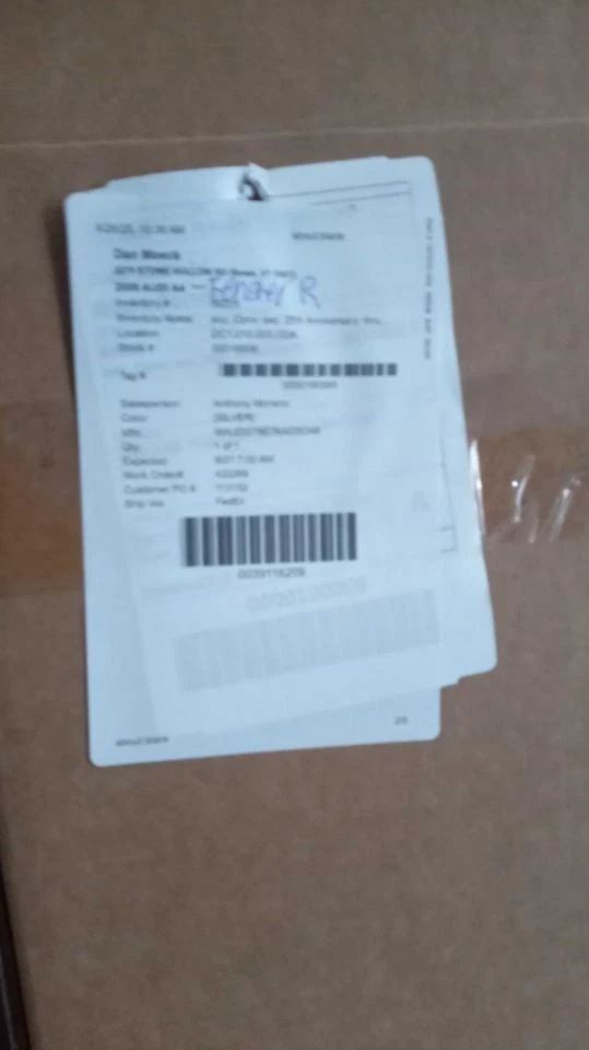 Guardabarros pasajero 25 aniversario DTM 05-06 AUDI A4 550565 Foto 2 de 4