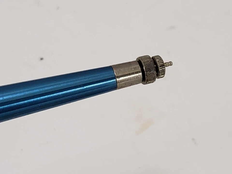 Badger Vintage Model 200 Air Brush - Blue Color - With One Spray Bottle & Book - Image 3 of 4