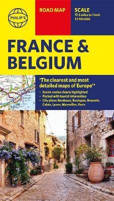 Philip's Road Map France and Belgium, ,