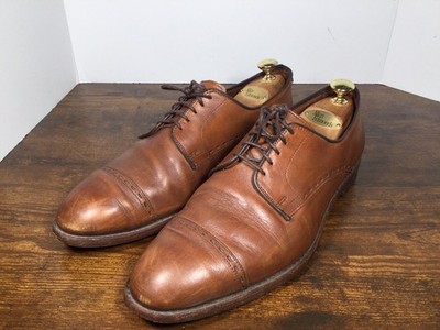 Allen Edmonds Madison Ave Dress Shoes Men's Size 11.5 3E Cap Toe Oxford Leather 