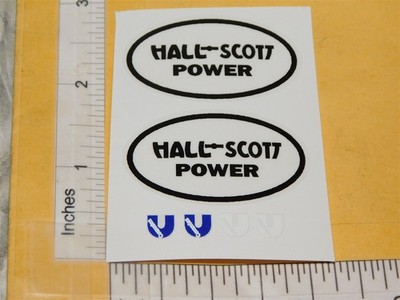 Custom Hall-Scott Cummins Power Stickers CU-013