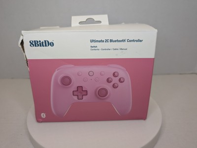 8BitDo Ultimate 2c Bluetooth Controller for Nintendo Switch Wireless Bundle PINK