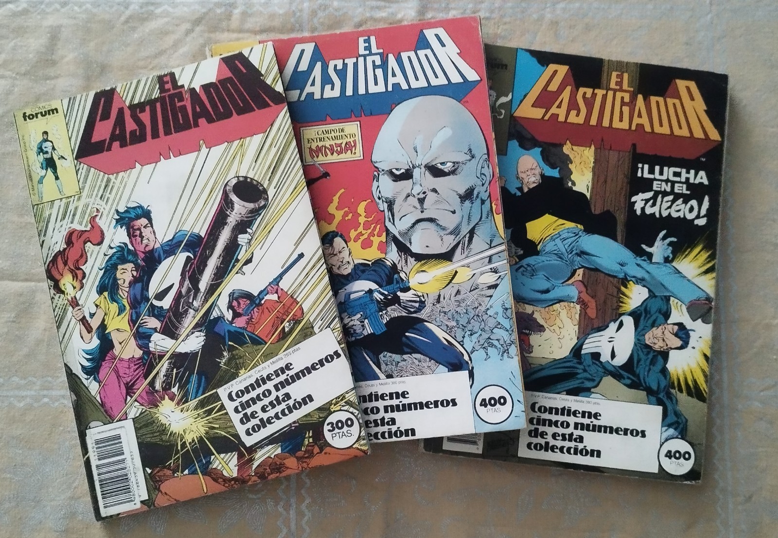 El Castigador - 3 Tomos Retapados