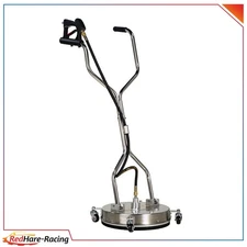 16.5" Pressure Washer Surface Cleaner Max.4000PSI Dual Handle w/4 Spinner Wheels