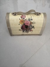 Tri-coastal Design Purse Suitcase Box Paula Scaletta 2008 EUC